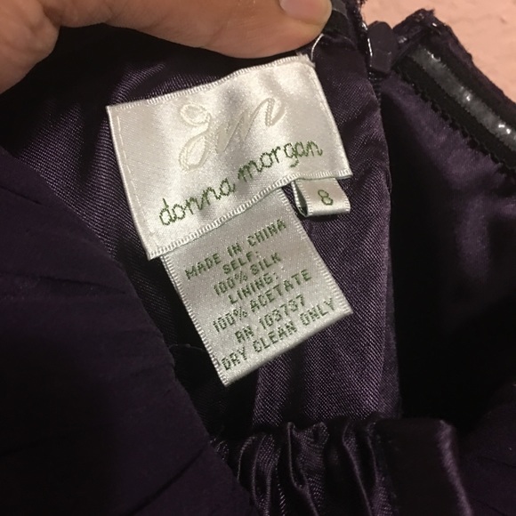 Donna Morgan Chiffon Strapless Dress (Nordstrom’s) - Picture 5 of 8